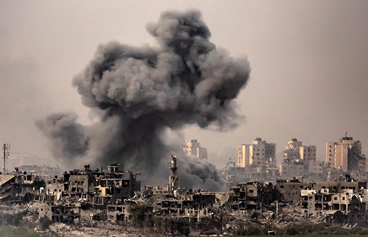 Der Krieg geht in die vierte Woche: Der Gazastreifen steht unter Dauerbeschuss durch die israelische Armee.
