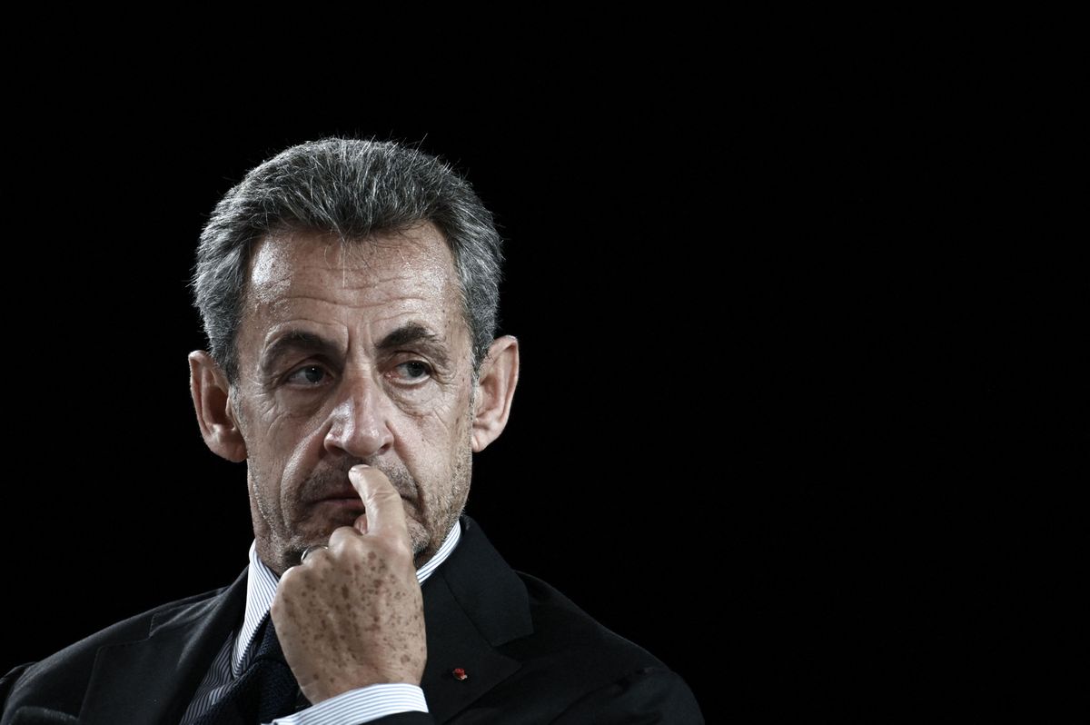Darmanins Vorbild und Spiegelbild: Nicolas Sarkozy, Präsident von 2007 bis 2012, in einer Aufnahme aus dem Jahr 2021. 
