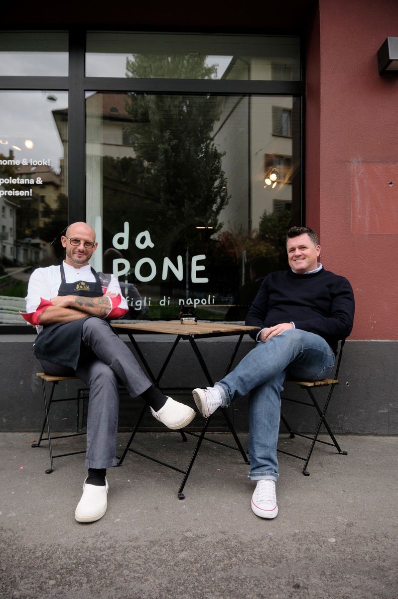 Pizzaiolo – und Namensgeber – Francesco Pone und Geschäftsführer Marco Rampinelli leiten das neue Restaurant. Auch ein grosser Teil des alten Teams ist geblieben.