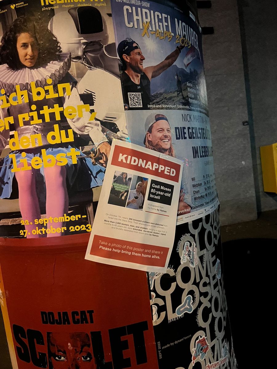 Am unteren Rand des Flyers steht ein Aufruf, an der Aktion teilzunehmen. 