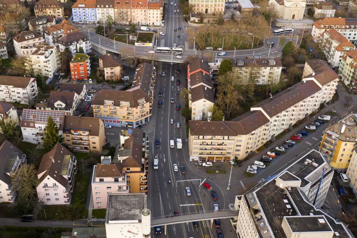 Die Stadt Zürich wollte auf der Rosengartenstrasse Tempo 30 einführen.