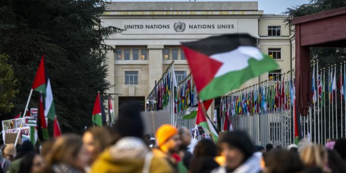 Palästina-Demonstration Genf