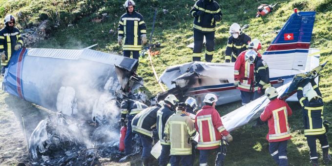 Sanetschpass-Tragödie - Piper stürzte ab, weil der Pilot zu tief flog