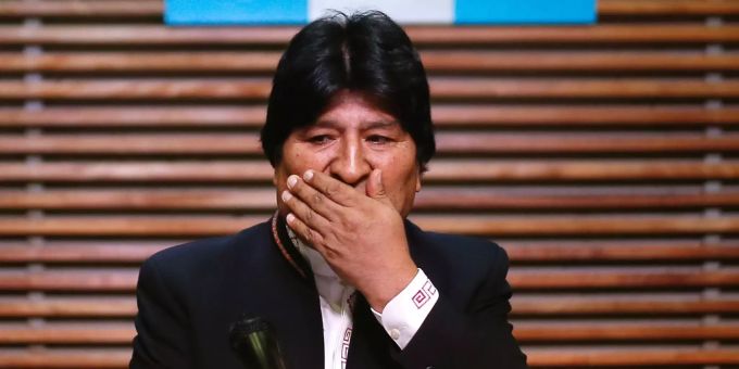 Evo Morales bolivien