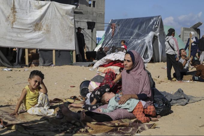 Flüchtlinge Gaza Rafah