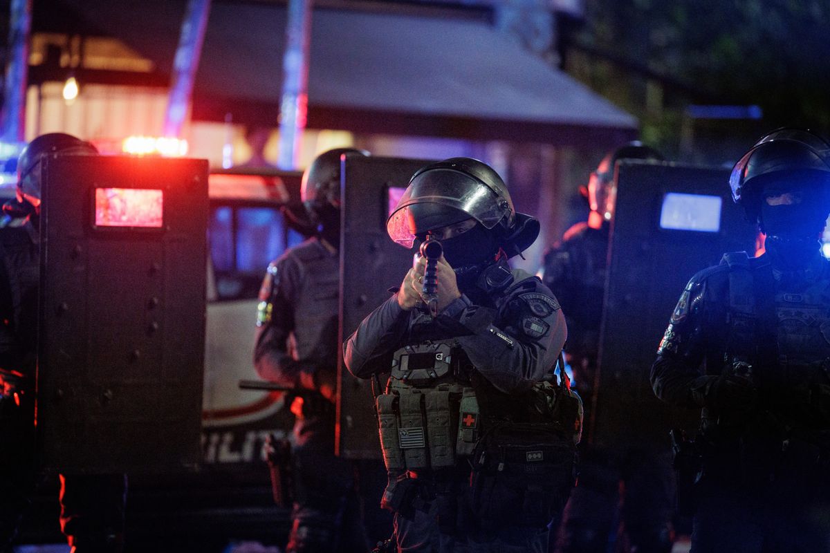 Die brasilianische Bundespolizei führte die Razzien durch.
