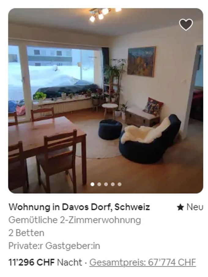 Airbnb Davos
