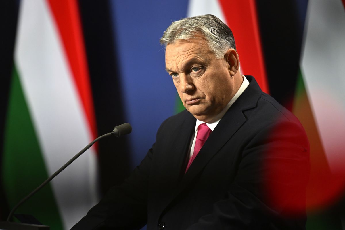Provokateur: Viktor Orban hat seinen schwedischen Amtskollegen am Dienstag zu «Verhandlungen» über Schwedens Nato-Beitritt eingeladen.