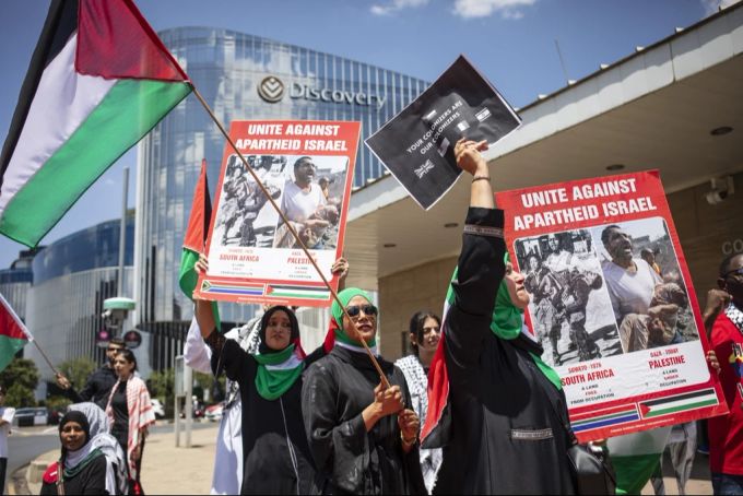 Palästina Südafrika Protest