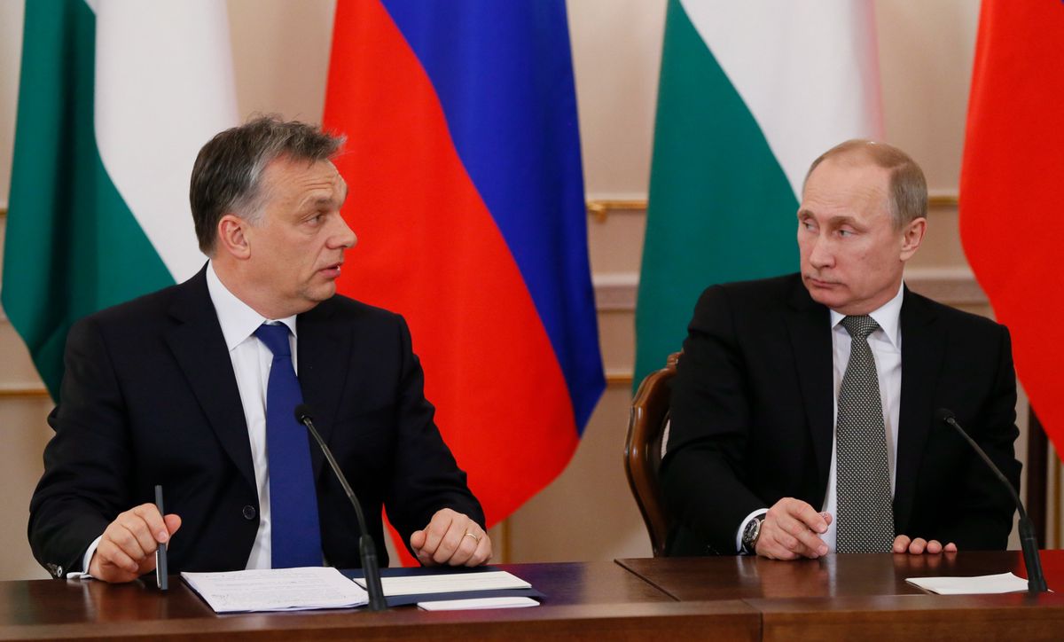 Ist Ungarn das Trojanische Pferd von Russland in der EU? Viktor Orban und Wladimir Putin.