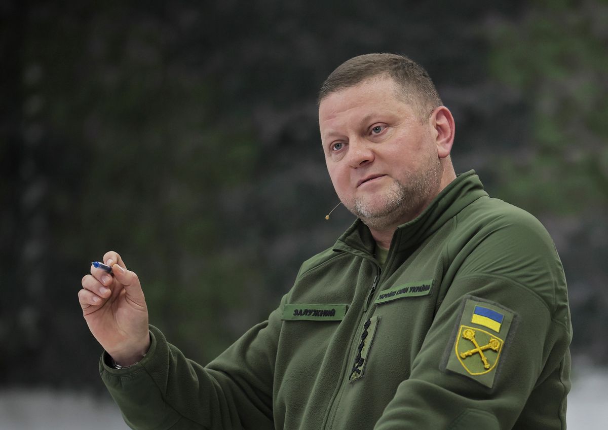 In seinem Land äusserst beliebt: Waleri Saluschni, Oberkommandierender der ukrainischen Streitkräfte.