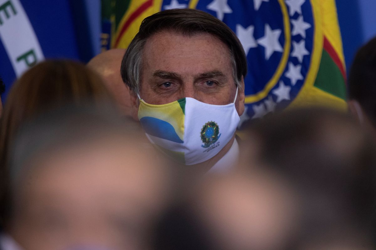 Viel Unstimmigkeiten: Jair Bolsonaro in der Corona-Pandemie.