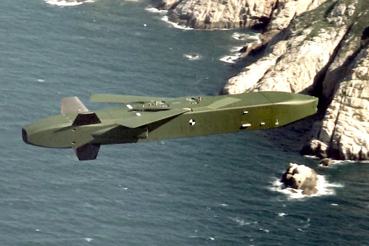 Gewaltige Zerstörungskraft: Ein Marschflugkörper vom deutschen Typ Taurus, hier in einer Version, wie ihn Südkorea verwendet.