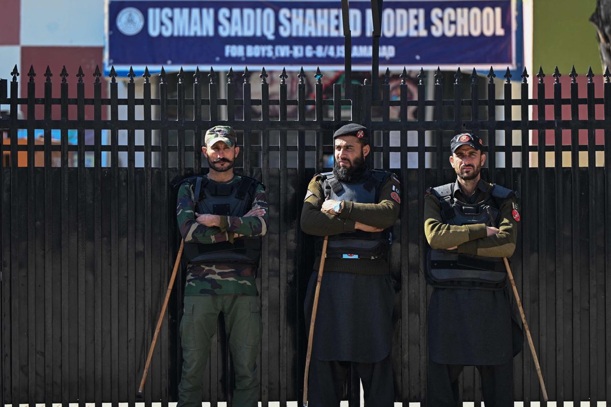 Pakistanische Sicherheitskräfte in Islamabad.