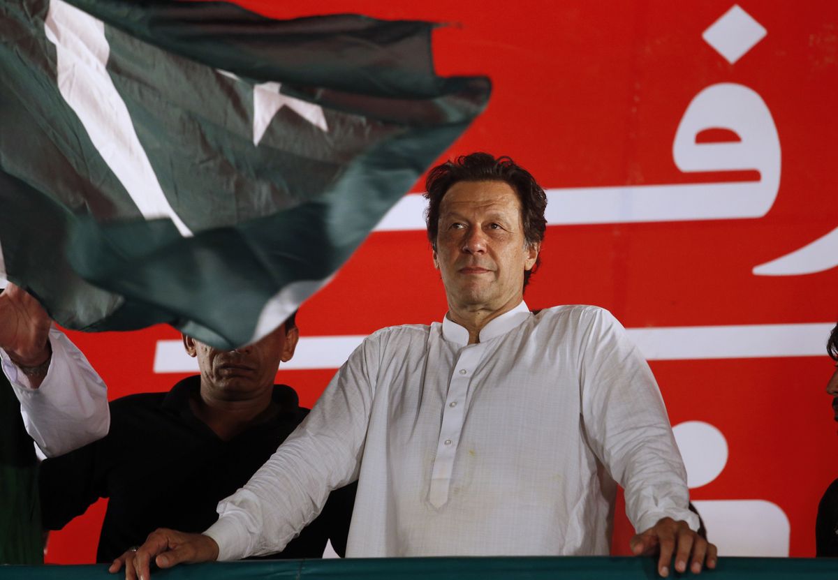 Als Hoffnungsträger gestartet: Imran Khan in einer Aufnahme aus dem Jahr 2018.
