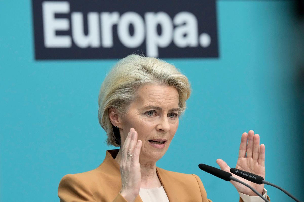 Spitzenkandidatin für Europawahl: Ursula von der Leyen (CDU) hat am Montag ihre Bereitschaft erklärt, erneut für das Amt der EU-Kommissions-Präsidentin zu kandidieren.