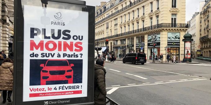 Parkgebühren Paris