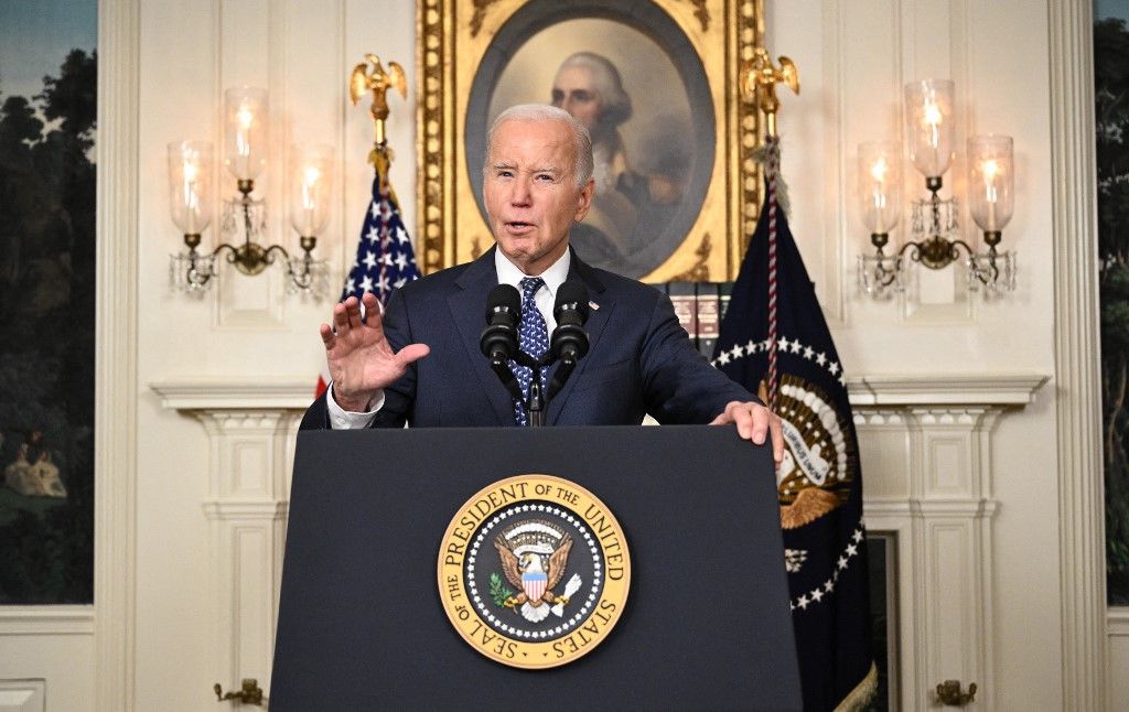«Das muss aufhören»: US-Präsident Joe Biden äussert sich zum Vorgehen Israels im Gazastreifen. (8. Februar 2024)