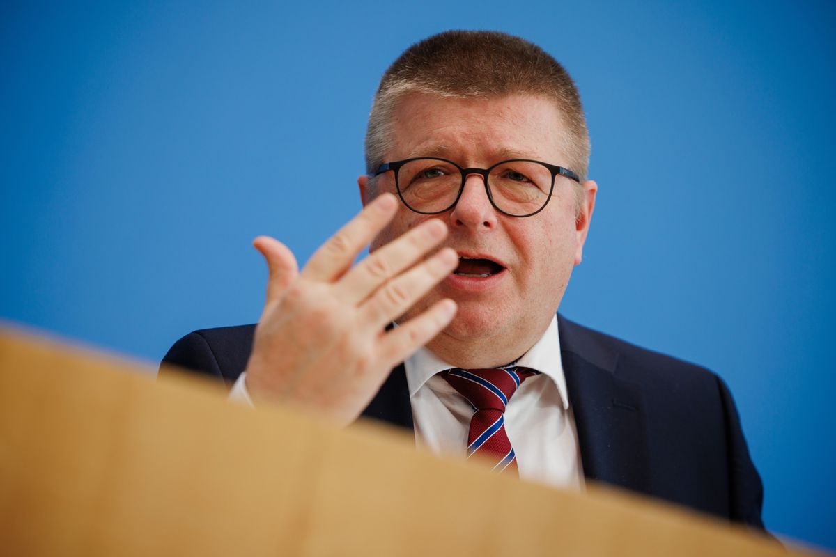 Lieblingsgegner der AfD: Thomas Haldenwang, Präsident des Bundesamts für Verfassungsschutz.