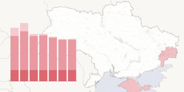 Der Ukraine-Krieg in Grafiken und Karten