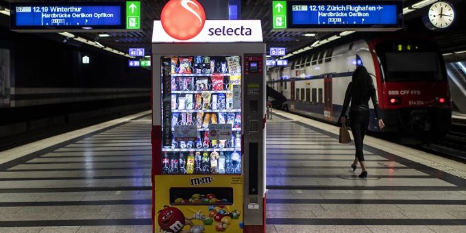 Ein Selecta-Automat im Hauptbahnhof Zürich (Archivbild).