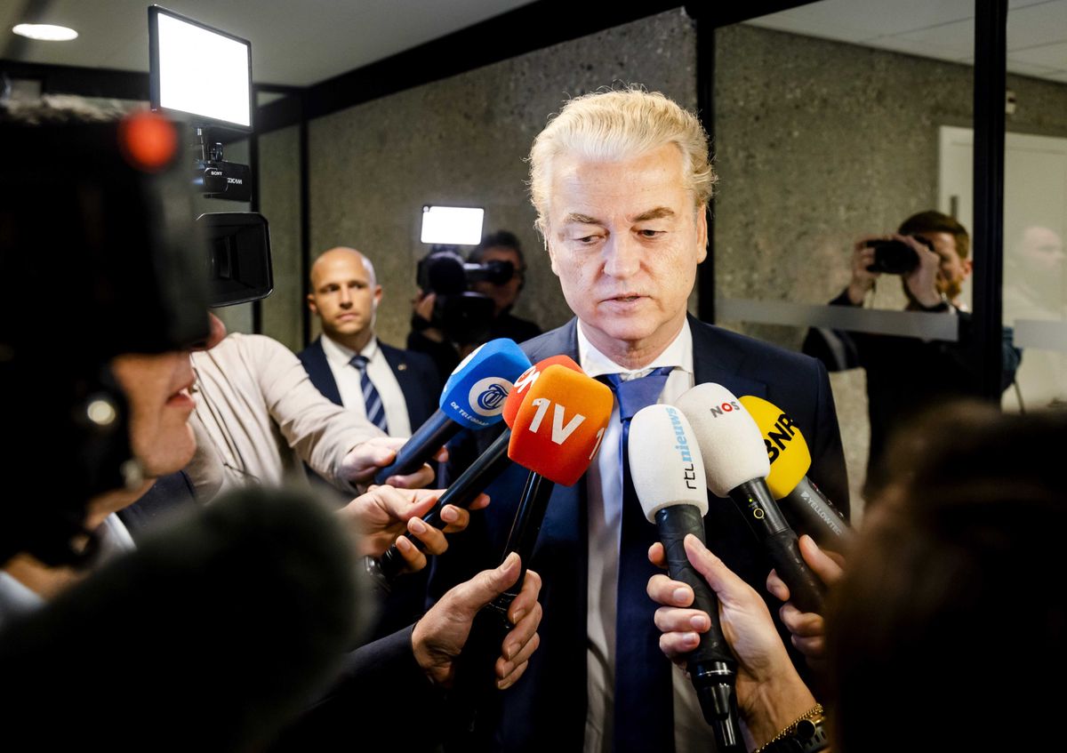 Verzichtet auf den Posten des Regierungschefs: Rechtspopulist Geert Wilders. 