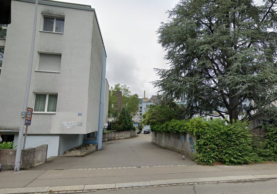 Der Vorfall ereignete sich an der alten Kalchbühlstrasse im Zürcher Kreis 2.