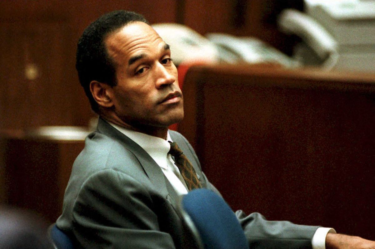 O.J. Simpson während einer Gerichtsverhandlung im Dezember 1994.