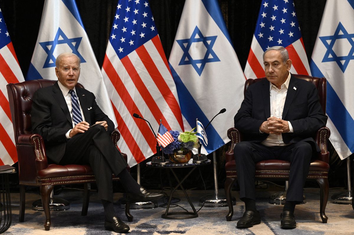 Äusserst angespanntes Verhältnis: Joe Biden und Benjamin Netanyahu – hier bei einem Treffen im letzten Oktober.